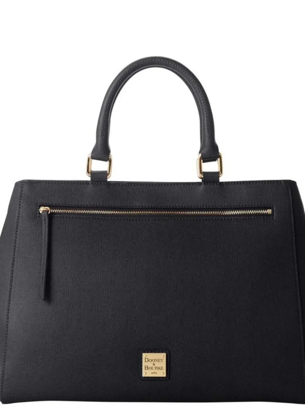 Dooney & Bourke Saffiano Zip Satchel Handbag